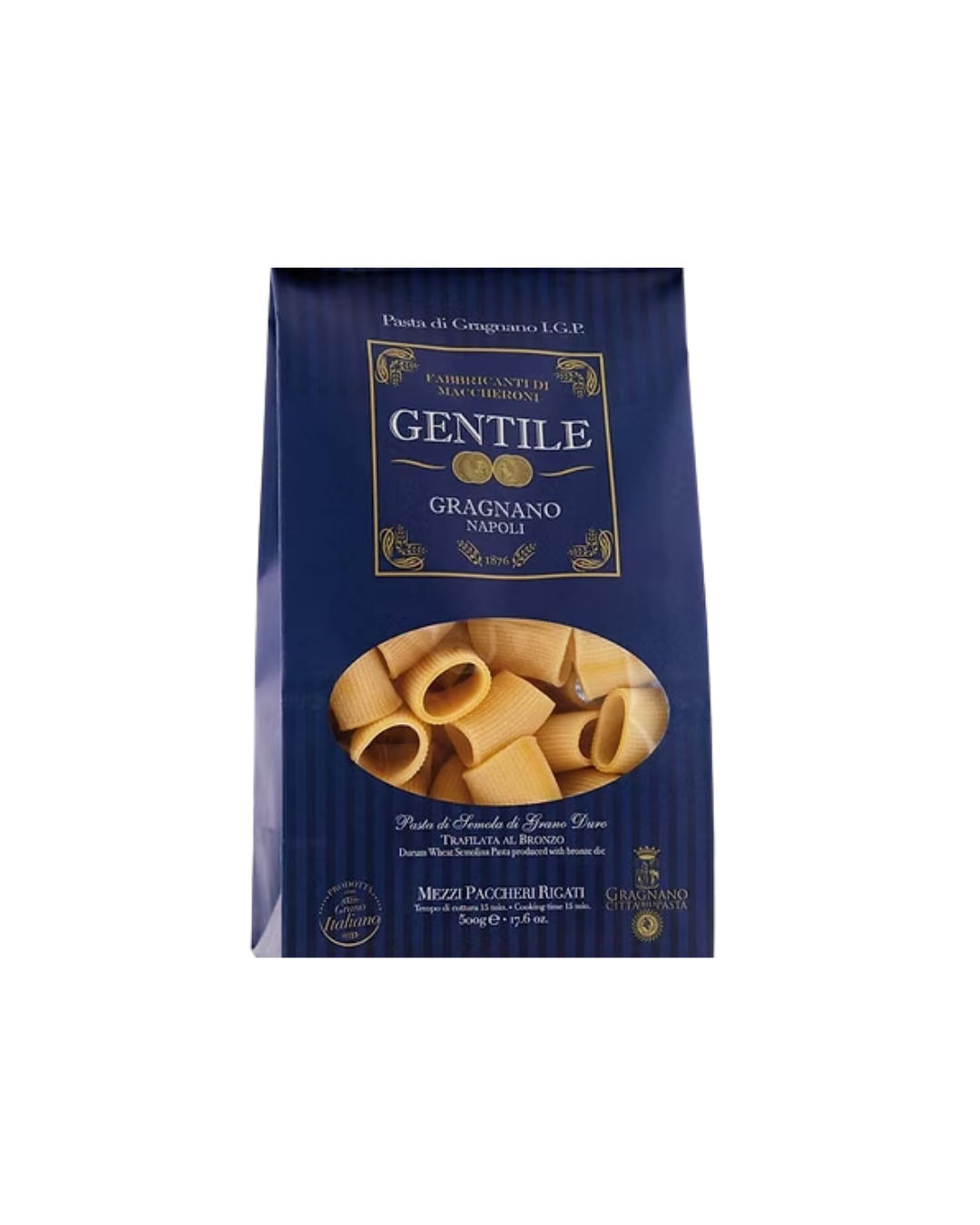 Pasta Gentile - Mezzi Paccheri Rigati