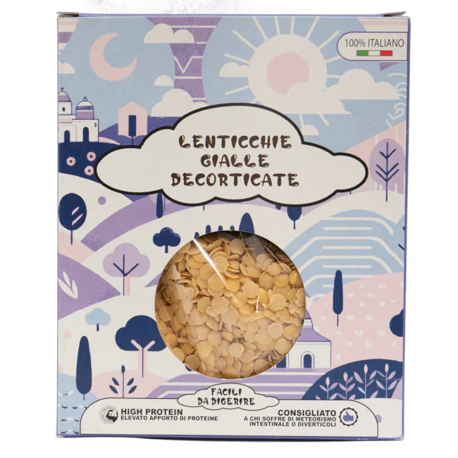 Lenticchie Gialle Decorticate Legud 400gr