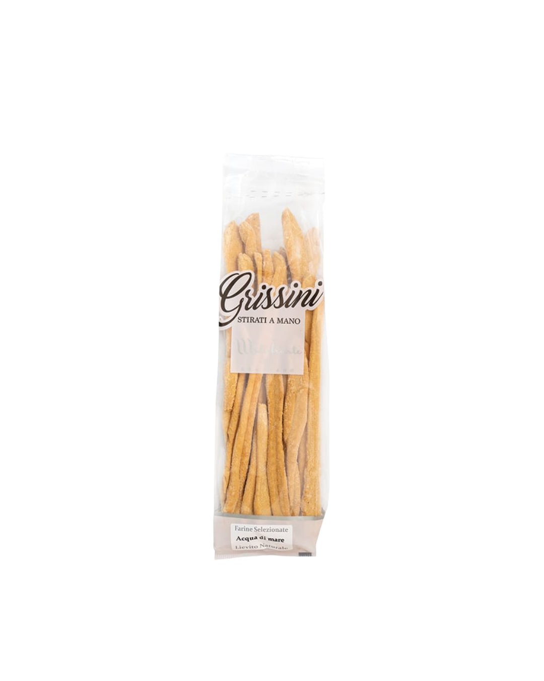 Grissini stirati a mano all’acqua di mare Malafronte
