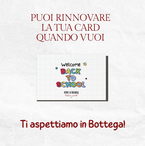 Card BACK TO SCHOOL Basic