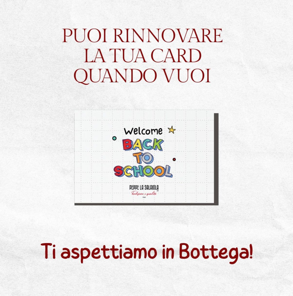 Card BACK TO SCHOOL Plus